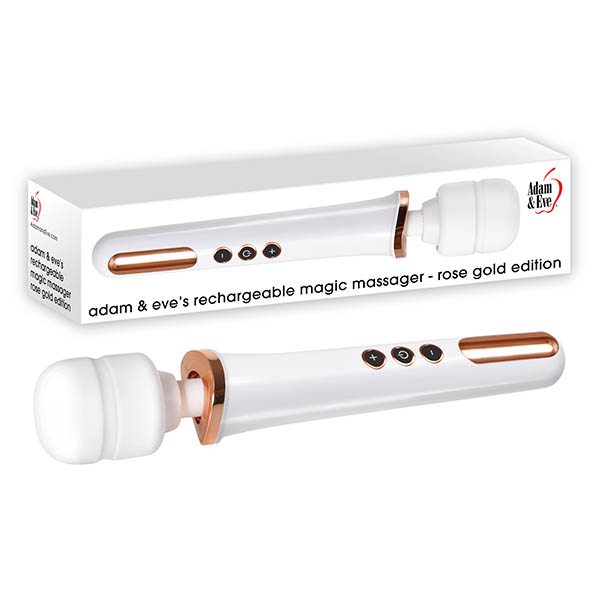 Adam & Eve: Rose Gold Rechargeable Magic Massager