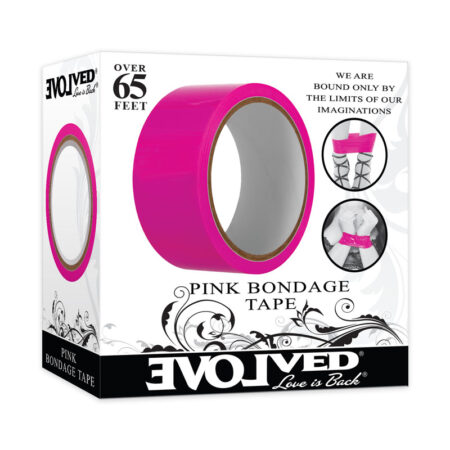 Evolved: Pink Bondage Tape - 20m