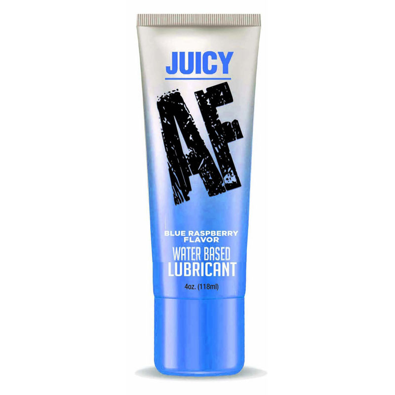 Juicy AF - Blue Raspberry Water Based Lubricant