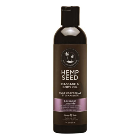 Hemp Seed Massage & Body Oil - Lavender