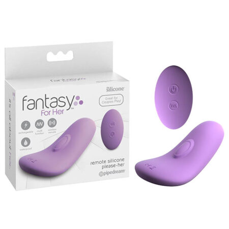 Pipedream Fantasy For-her: Remote SIlicone Please-her