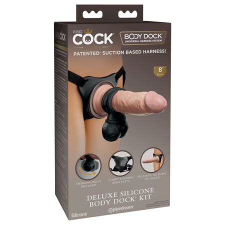 King Cock Elite Deluxe Silicone Body Dock