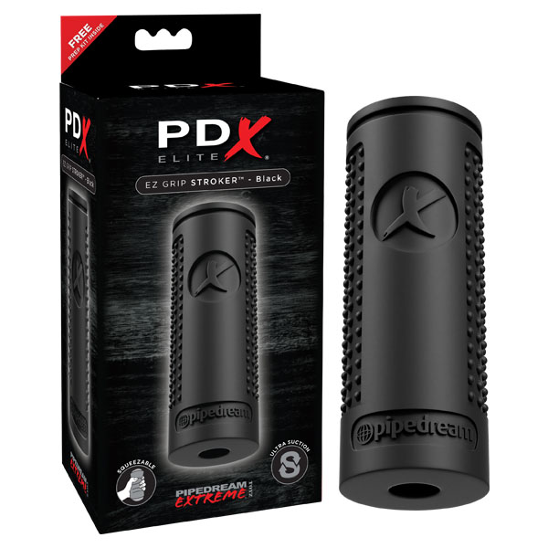 PDX Elite: EZ Grip Stroker Black
