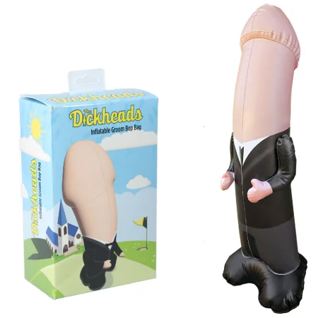 The Dickhead: Inflatable Groom Bop Bag