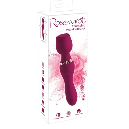 Orion - Rose Thumping Wand Vibrator