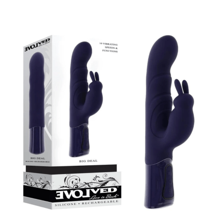 Evolved - Big Deal Rabbit Vibrator (Purple)
