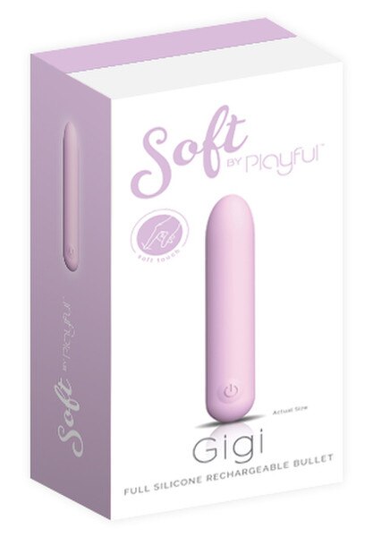 Soft: Gigi Silicone Rechargeable Bullet Purple