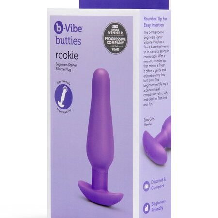 B-Vibe: Butties Rookie Starter Silicone Plug