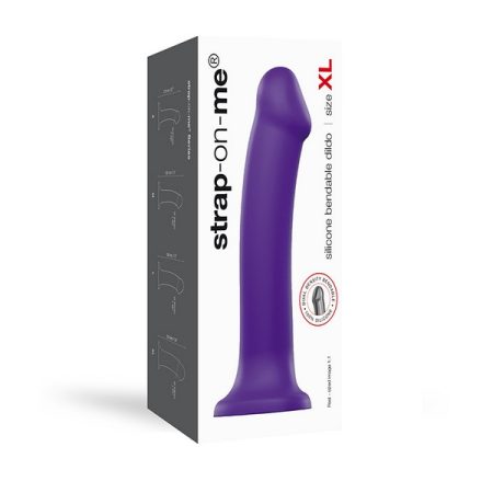 Strap-On-Me: Dual Density Dildo Purple XL