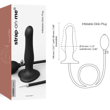 Strap-on-me: Hybrid Inflatable Dildo Plug