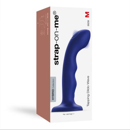 Strap On-Me: Tapping Dildo Wave Night Blue