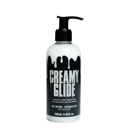 Creamy: Glide Intimate Gel Milky String Effect Water Based 250ml