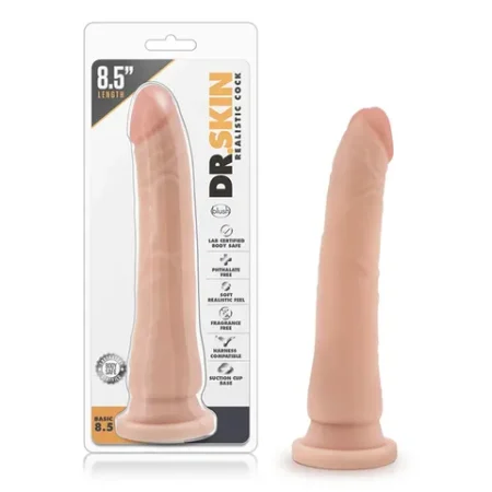 Dr Skin - Realistic Cock Basic - 8.5" - Flesh