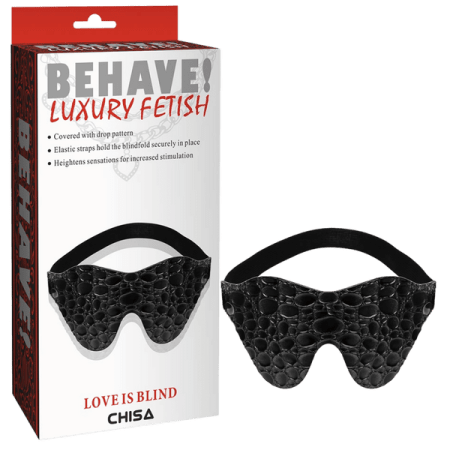 Behave! Luxury Feitsh - Love Is Blind Blindfold (Drop Patern)