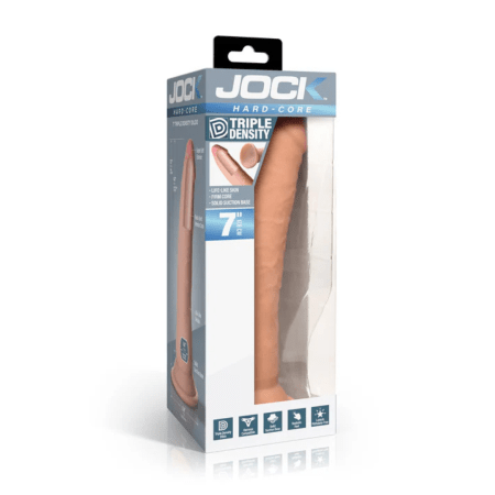 Jock: Hard-Core 7" Triple Density Dildo