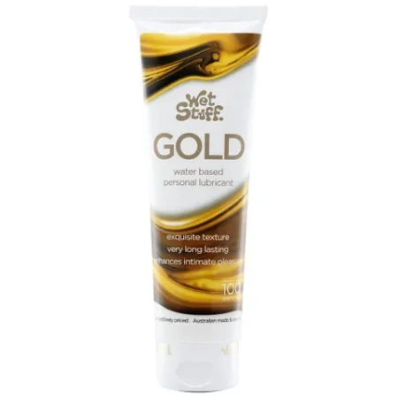 Wet Stuff: Gold Water Based Lube 100g