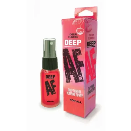 Little Genie: Deep AF Numbing Throat Spray Cherry 30ml