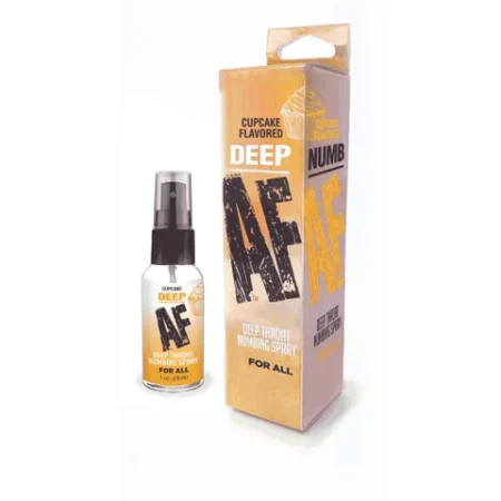 Little Genie: Deep AF Numbing Throat Spray Cupcake 30ml