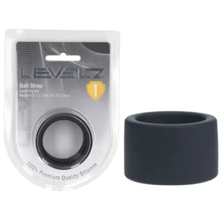 Levelz: Liquid Silicone Ball Strap - M - Black