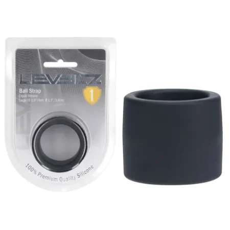Levelz: Liquid Silicone Ball Strap - L - Black