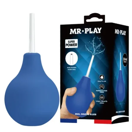 Mr Play: Anal Douche Bulb Blue