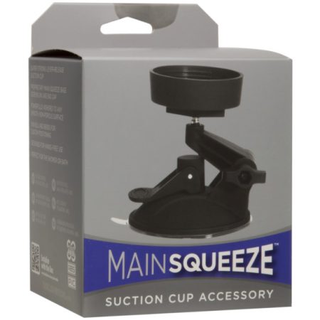 Doc Johnson Main Squeeze: Suction Cup Accessory Black