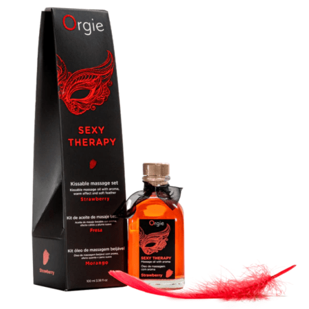 Orgie: Sexy Therapy Massage Set Strawberry 100ml