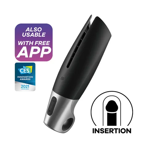 Satisfyer: Power Masturbator Vibrator Black