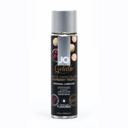 Jo H20 Gelato: White Chocolate Raspberry Truffle 120ml
