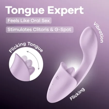 Satisfyer: Tongue Expert Violet