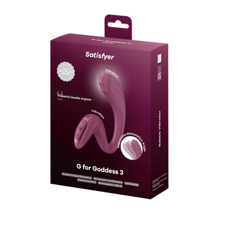 Satisfyer: G for Goddess 3 Wine Red