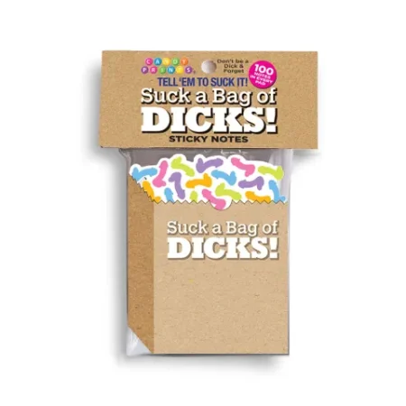 Little Genie: Suck A Bag Of Dicks! Sticky Notes