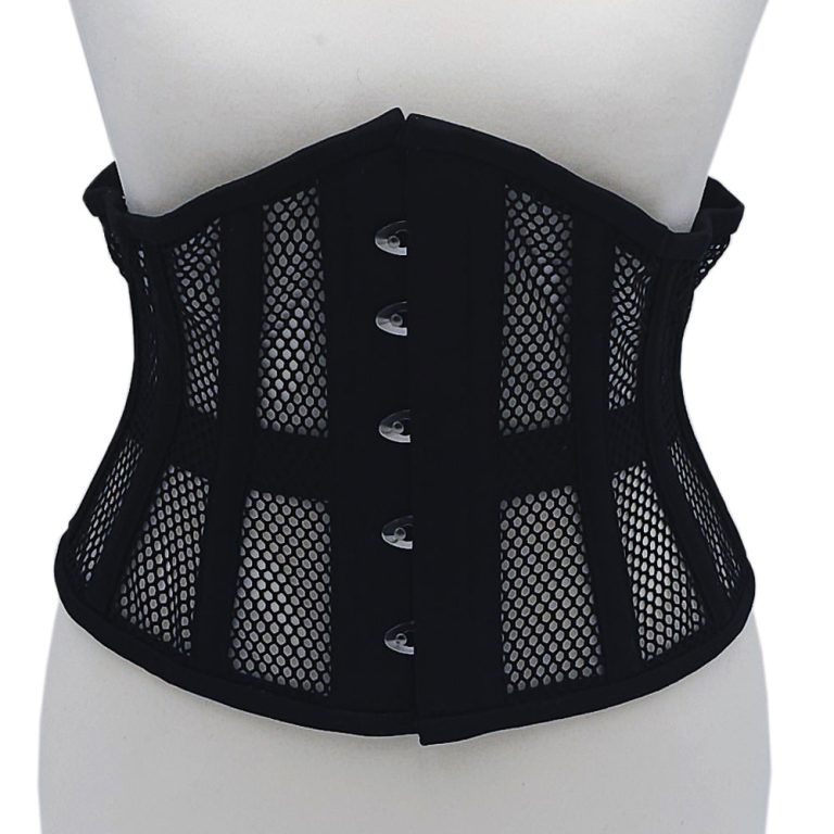 Rouge: Mesh Corset Black 3XL/4XL