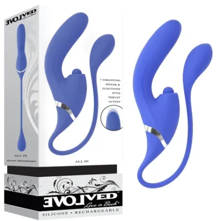 Evolved: All In Recahrgeable Triple Stimulating Vibrator