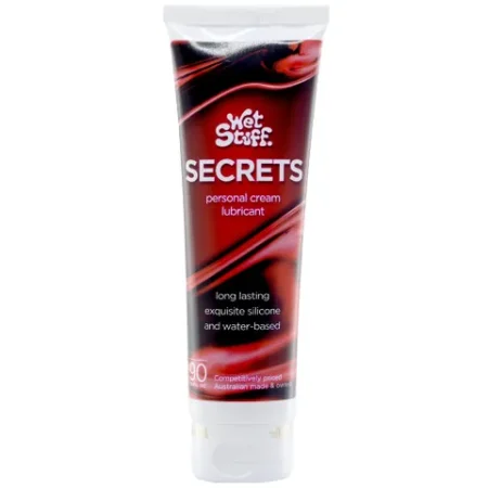Wet Stuff: Secrets Hybrid Cream Lube 90g