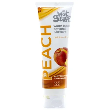 Wet Stuff: Peach Flavoured Lube 100g