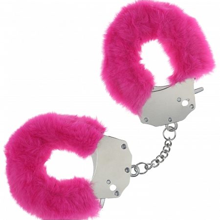 OUCH! Heavy-Duty Fluffy Cuffs Pink