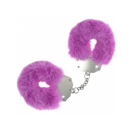 OUCH! Heavy-Duty Fluffy Cuffs Purple