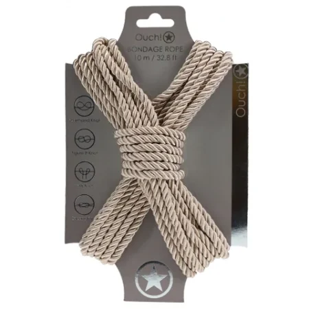 Ouch! Bondage Rope 10m Gold