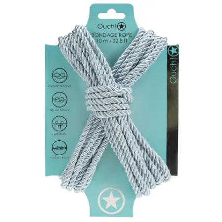 Ouch! Bondage Rope 10m Powder Blue