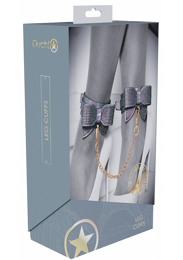 Ouch! Paris Collection Leg Cuffs Black