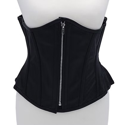 Rouge: Leather Corset Black L/XL