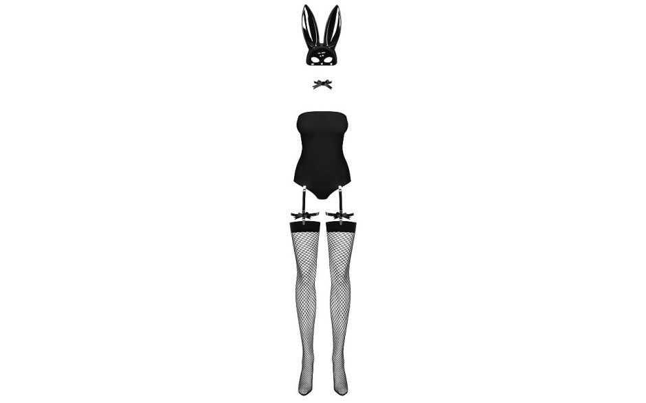 Obsessive: Bunny Mask Costume 5 Piece - Image 3