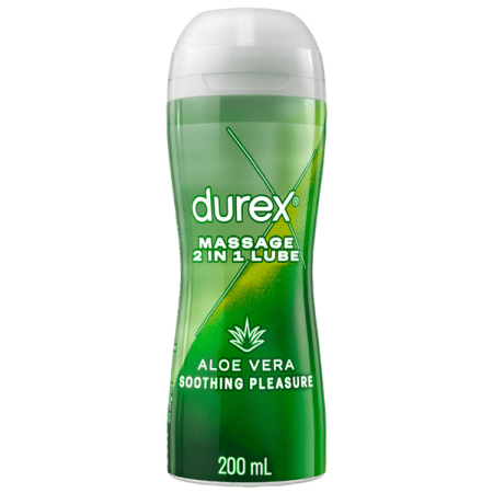 Durex: 2in1 Aloe Vera Massage Lube 200ml