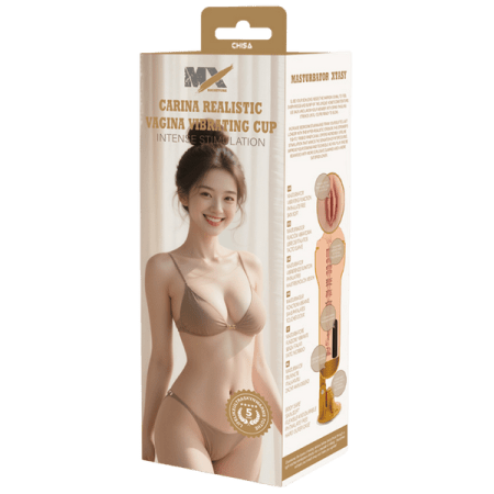 MX Signature: Carina Realistic Vagina Vibrating Cup