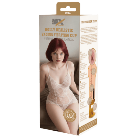 MX Signature: Holly Realistic Vagina Vibrating Cup