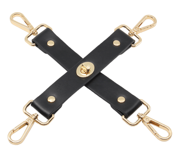Love In Leather: Hogtie Gold Connector Piece