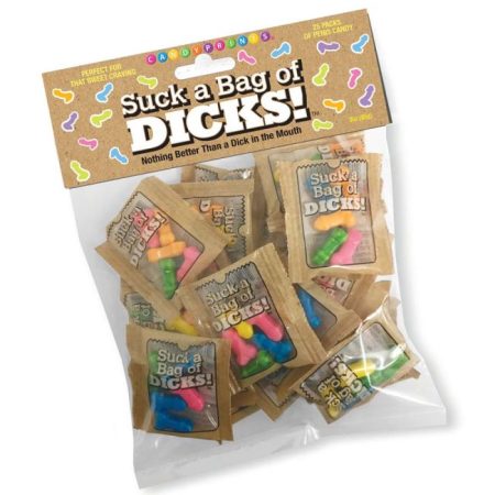 Little Genie: Suck a Bag of Dicks Bag of 25 Mini Packs