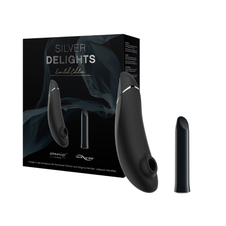 Silver Delights: Limited Edition: Womanizer Premium and We-Vibe Tango