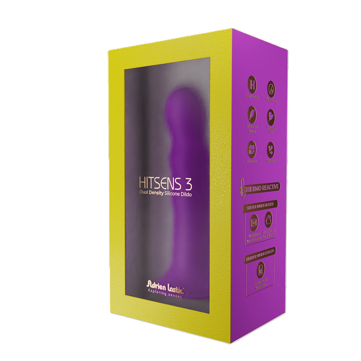 Adrien Lastic: Hitsens 3 Dildo Purple 7"